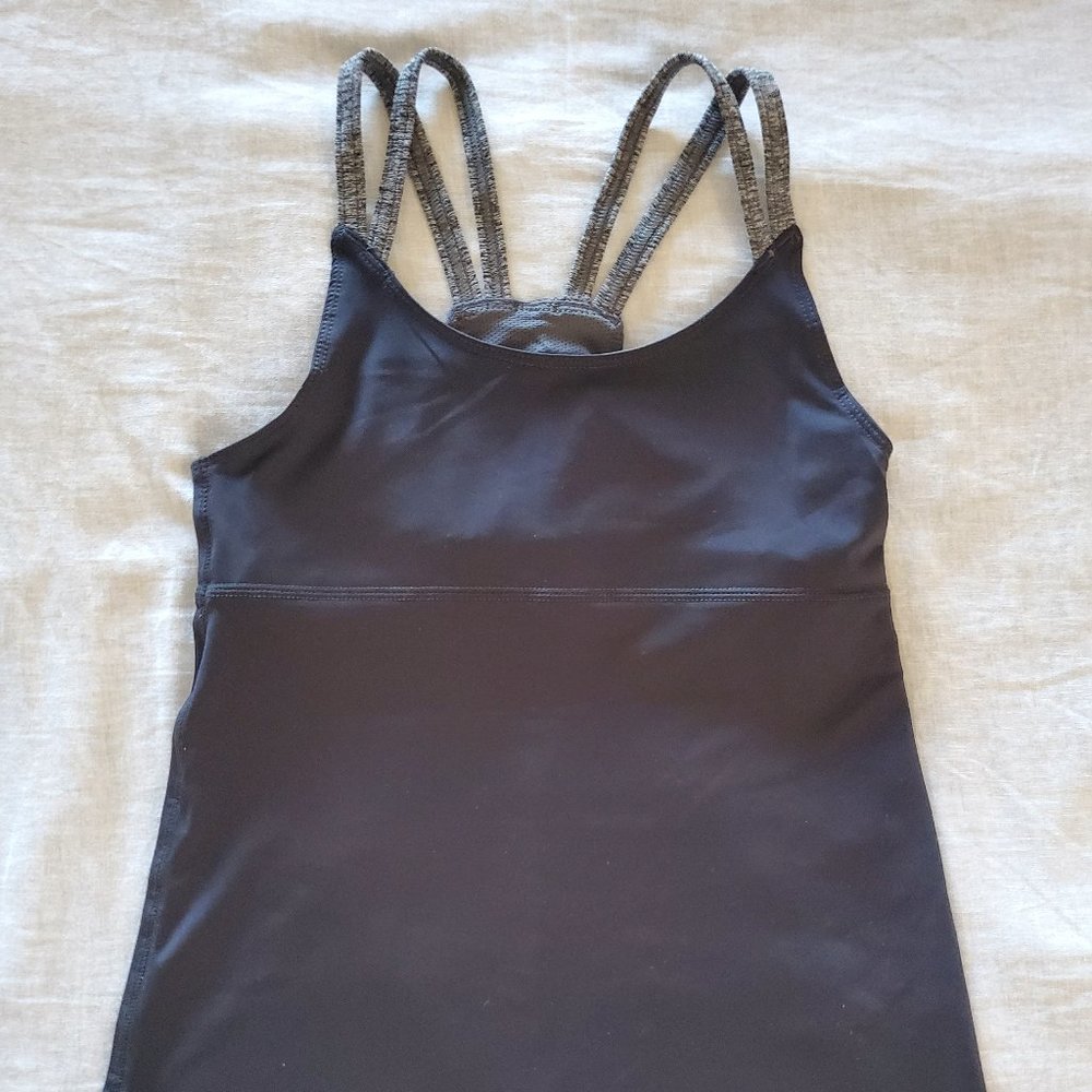 Oiselle Shimmel Tank - Black